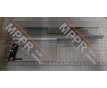 Blacha zabezpieczająca dla rygla drzwi gilotynowych