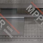 Blacha zabezpieczająca dla rygla drzwi gilotynowych