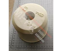 320007 E2/Type A Elastomeric Lift Buffer with a Round Steel Plate