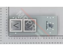 55503685 Landing Operating Panel for an S3300 lift, Two Push-Buttons
