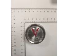 A4J18488; A3N18489 BST Round Push-Button, Red Symbol „Down Arrow”, Green Illumination
