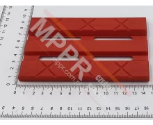 308 007 EM 12 PU Guide Shoe Insert for a HSM/WSM Guide Rail, 12 mm