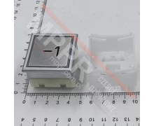 65680009361 Square Push Button, Symbol „-1”