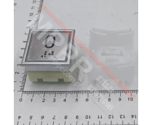 65680009459 Square Push Button, Symbol „0”, with Braille