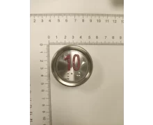 A4J18488; A3N18489 BST Round Push-Button, Red Symbol „10”, Green Illumination