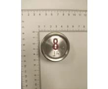 A4J18488; A3N18489 BST Round Push-Button, Red Symbol „8”, Green Illumination
