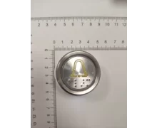 A4J18488; A3N18489 BST Round Push-Button, Yellow Symbol „Alarm”, Green Illumination