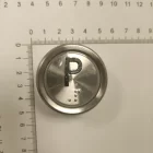 A4J18488; A3N18489 Przycisk okrągły BST, czarny symbol „P”, podświetlenie czerwone