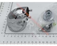 MAA180GS1-KIT Zestaw wspornika końcowego z mocowaniami, polerowana stal chromowana