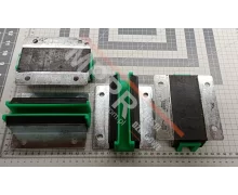 ZK10672 Sliding Guide Shoe Assemblies for a 16 mm Guide Rail (4 pcs)