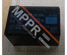 MW 12-12L VRLA AGM 12 V 12 Ah Reachargeable Battery