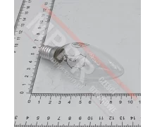 Transparent Lightbulb, E14, 230 V, 55 x 100 mm
