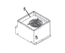 GAA713J1 Wentylator osiowy