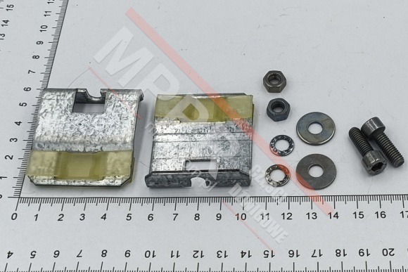 AGH.03B0.00000 Kompletne suwaki 8 mm drzwi, 2 szt.