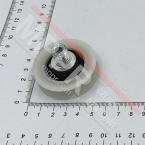 PFR.0480.0000 Rolka górna wózka, Ø 48 mm, typ c, dł. trzpienia 14,5 mm