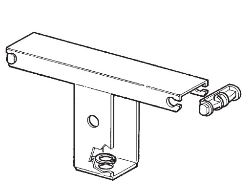 4254361 Zamocowanie górne cylindra