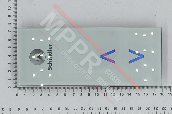 55518815 Landing Operating Panel for an S3300 lift, arrows, no display, LOP5_2