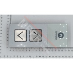 57613138 Complete Landing Operating Panel, Two Push-Buttons (arrows)