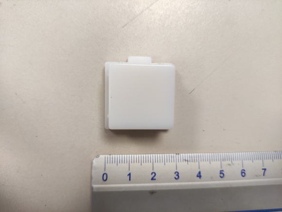 323DA1 Plastic white insert for a TXA7069AF23 button