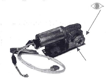 GAA197H2 Silnik napędu drzwi 40V