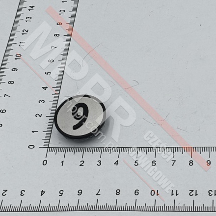 KM801054G009 Szyld przycisku „9”