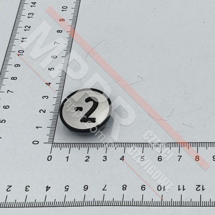 KM801054G072 Szyld przycisku „-2”