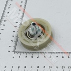 PFR.0600.00000 Dolna rolka mimośrodowa PFR-06 do drzwi kabinowych/szybowych 50/11, d = 54 mm, Fermator