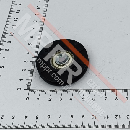 PFR.0800.0000 Rolka linki PFR-08 drzwi kabinowych/szybowych 40/10, d = 47 mm, łożysko z otworem d = 6,2 mm, Fermator