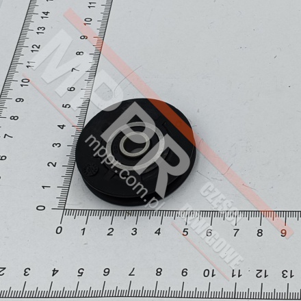 PFR.0900.0000 Rolka PFR-09 linki drzwi kabinowych/szybowych 40/10, d = 47, łożysko z otworem d = 8,2 mm, Fermator