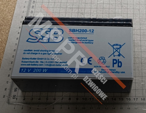SBH200-12 Akumulator SSB
