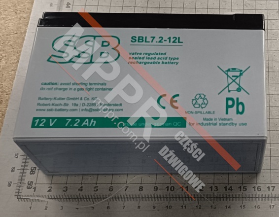 SBL7.2-12L Akumulator SSB